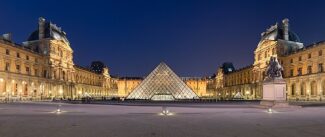 The Louvre in Paris